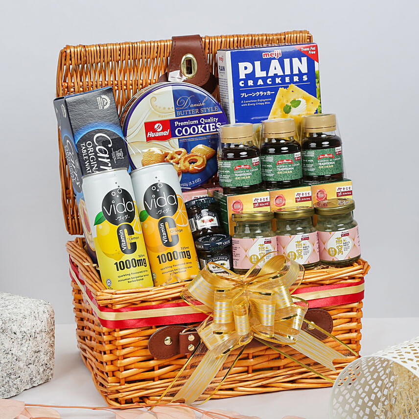 Wishing Wellness Curated Gift Hamper: Wellness Hampers Singapore