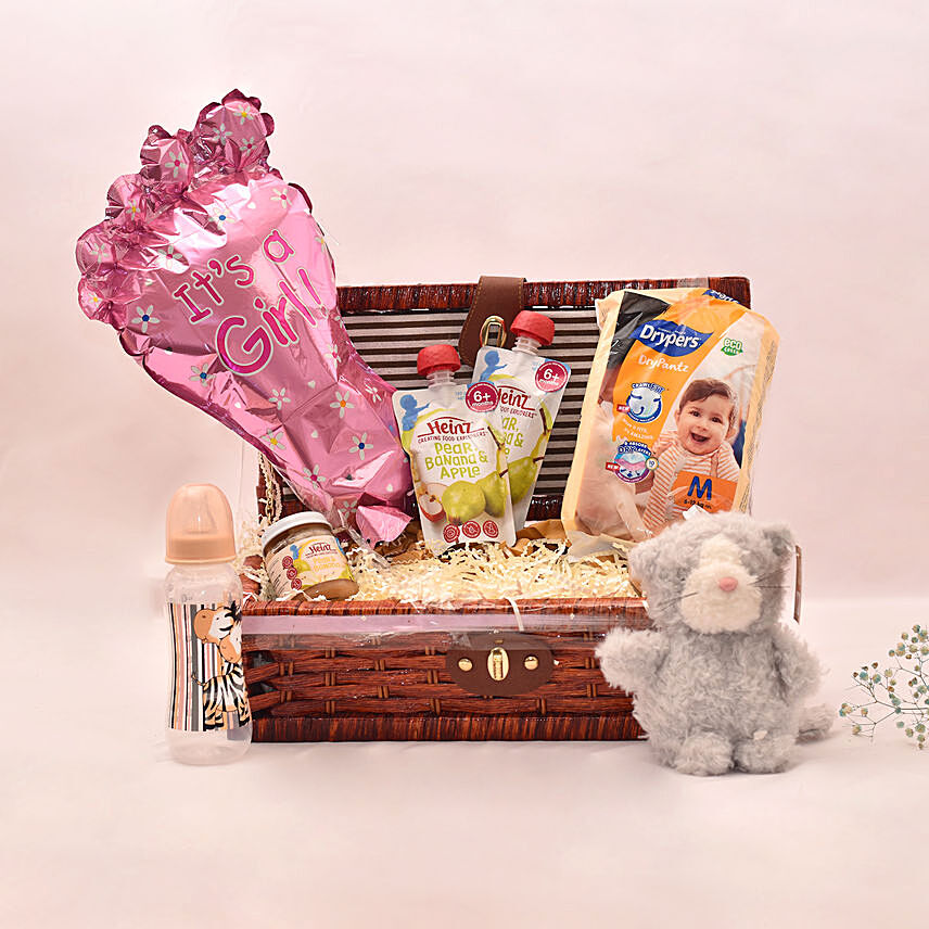 It's a Baby Girl Gift Hamper: Premium Gifts 