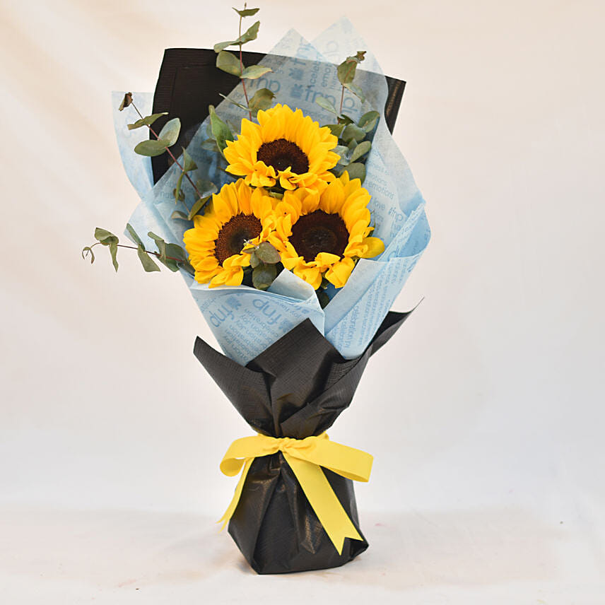 Sunshine Flower Bouquet: Flower Bouquets Singapore