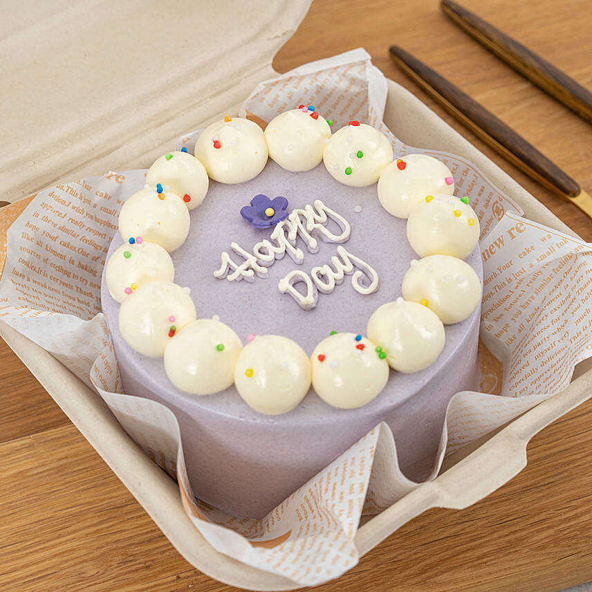 Sweet Purple Korean Bento Cake: New Arrival Products