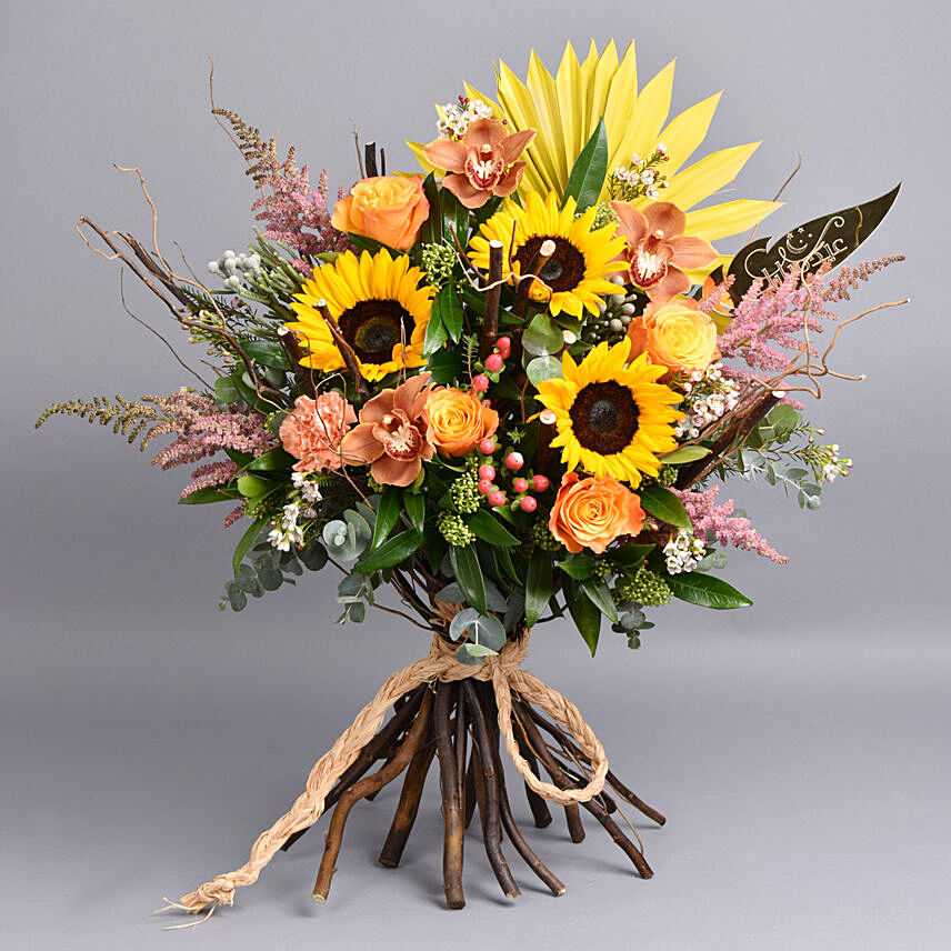 Sunflowers Shine Bouquet: Get Well Soon Bouquets