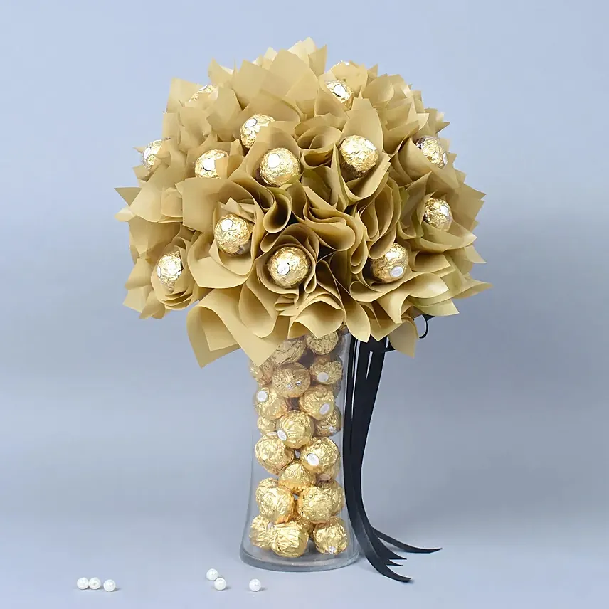 Gold Rocher Sparkle: Birthday Chocolate Gifts