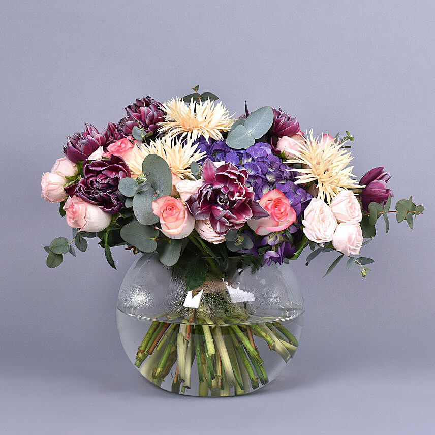 Beautiful Petals Arrangement: Table Centerpieces 