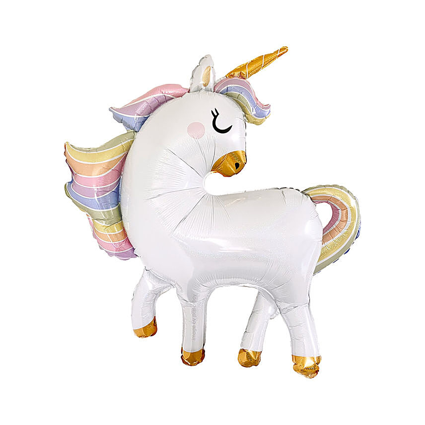 Unicorn Foil Balloon 48 inch: Balloons Delivery Singapore