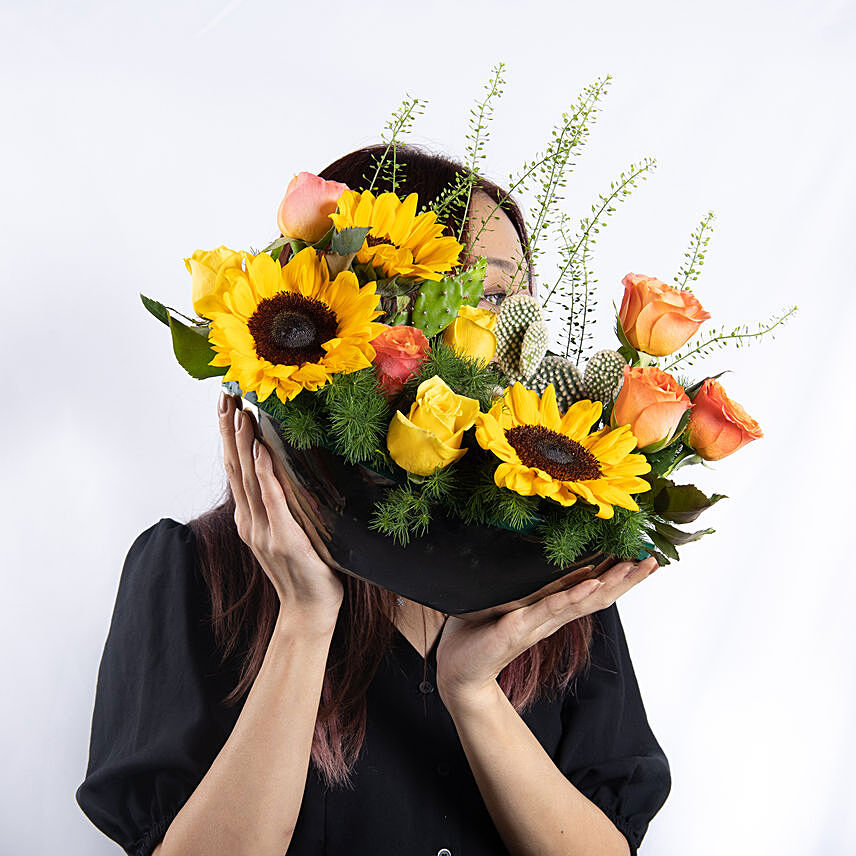 Sunflower Glory: Birthday Flowers
