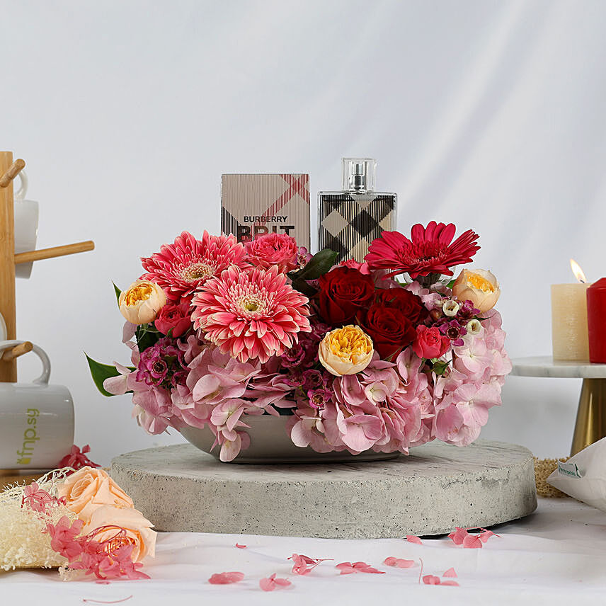 Candid Florals and Perfume: Flowers with Perfume Gifts