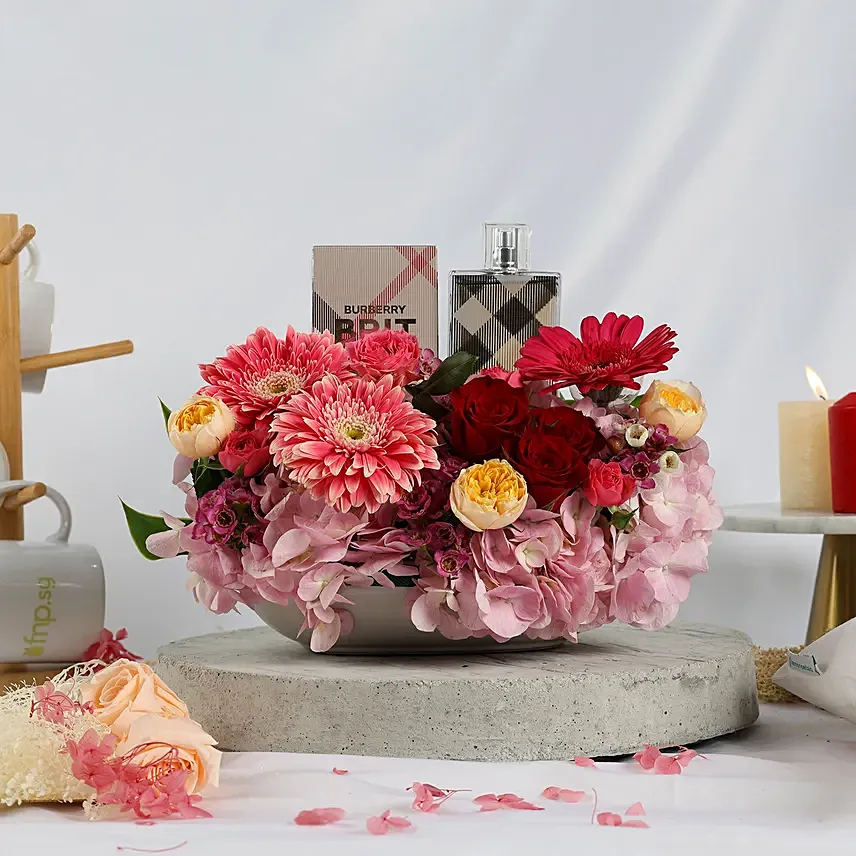 Candid Florals and Perfume: New Arrival Combo Gifts