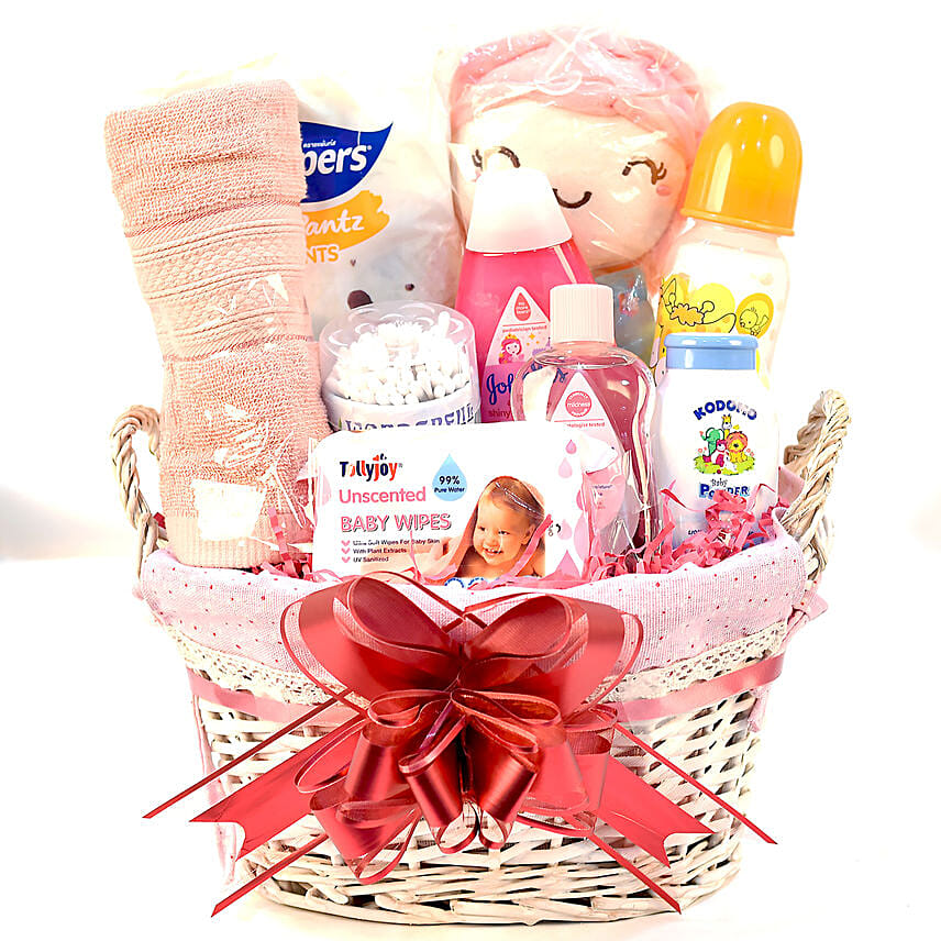 New Born Girl Congrats Hamper: Hampers Singapore