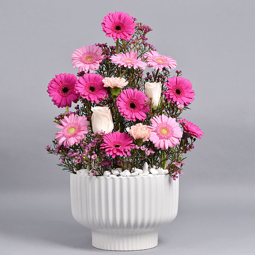Gerberas Beauty: New Year Flower Arrangements