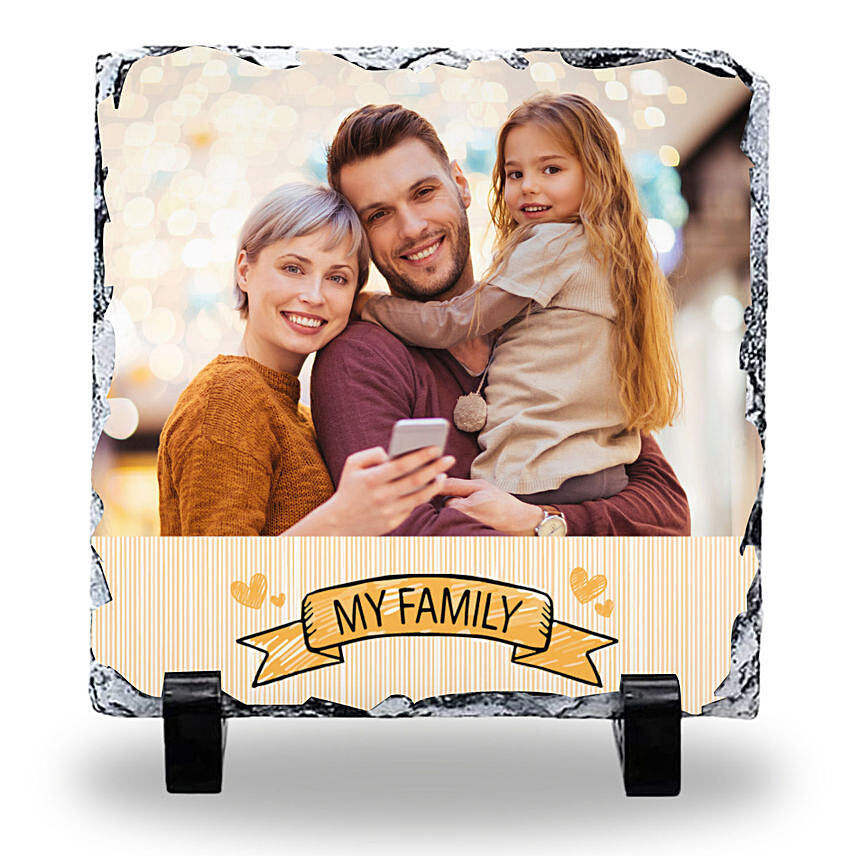 My Family Personalised Frame: Personalised Photo Frames