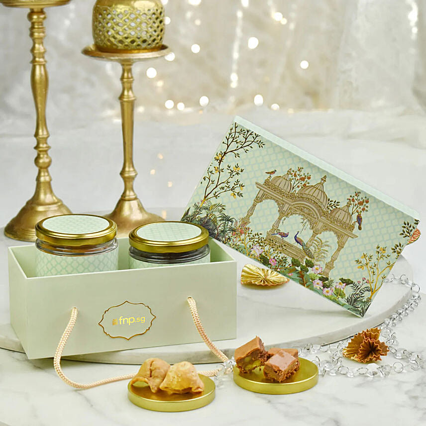 Sweet and Savoury Diwali Premium Box: Deepavali Gifts Singapore