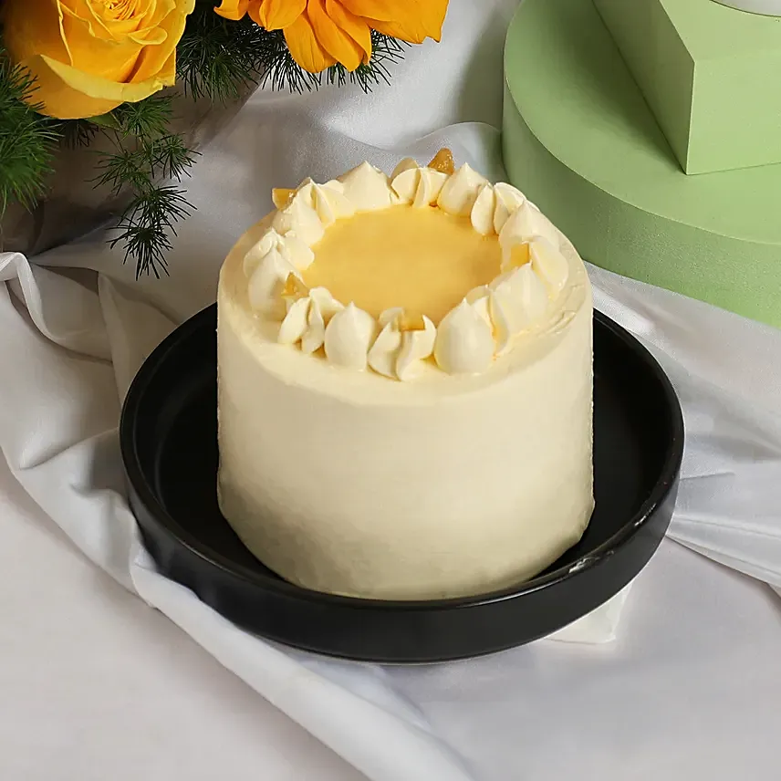 Lemon Vanilla Cake: Cakes For Teachers Day