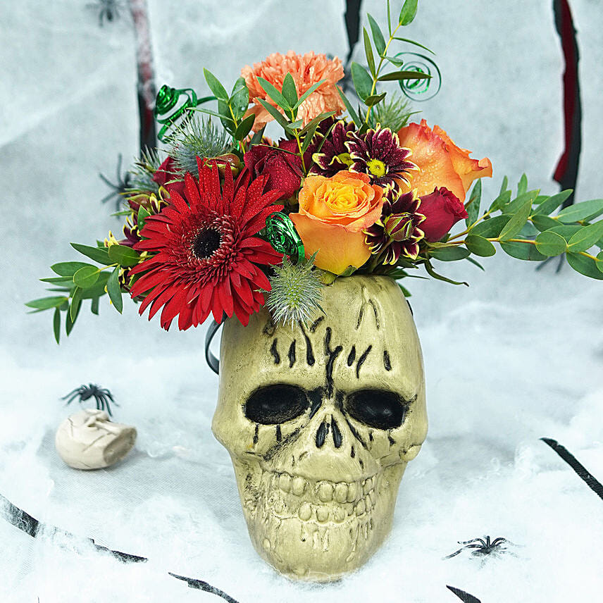 Skuuulled Flowers: Halloween Gifts