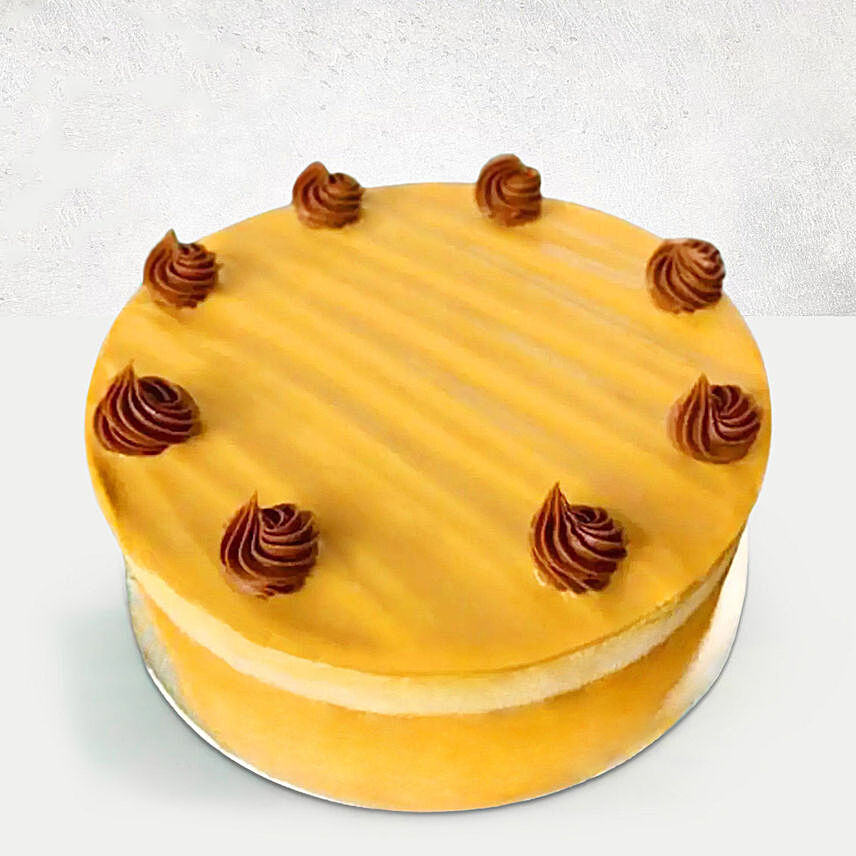 Coffee Caramel Cake: Anniversary Cakes: Baked with Love