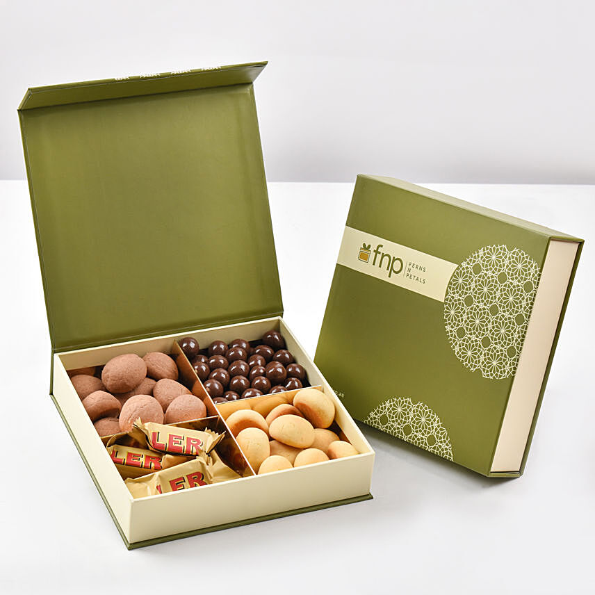4 In 1 Treat Box: Chocolates for Birthday