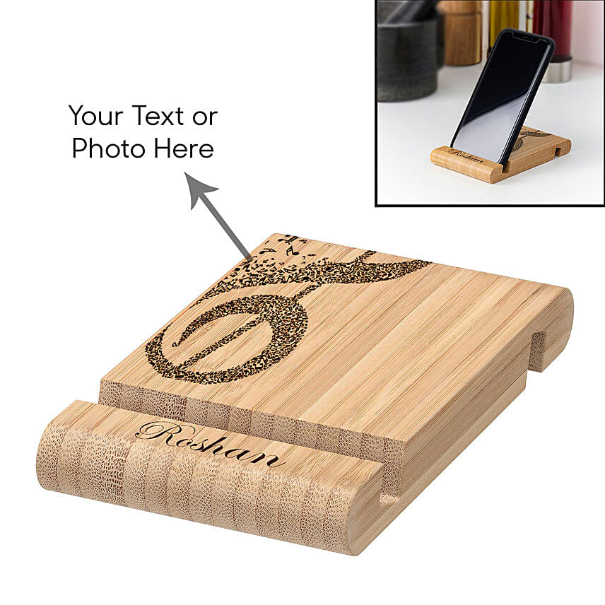 Personalized Phone Holder: Personalised Engraved/For Kids