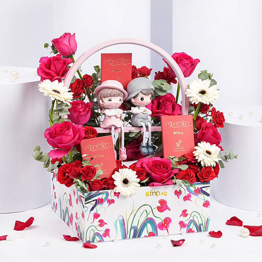Forever with You is a Good Idea: Valentines Day Hampers