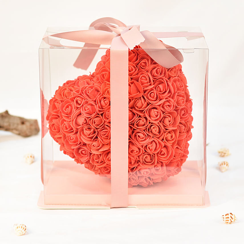 Heatshape Artificial Rose Arrangement: Anniversary Gift Ideas