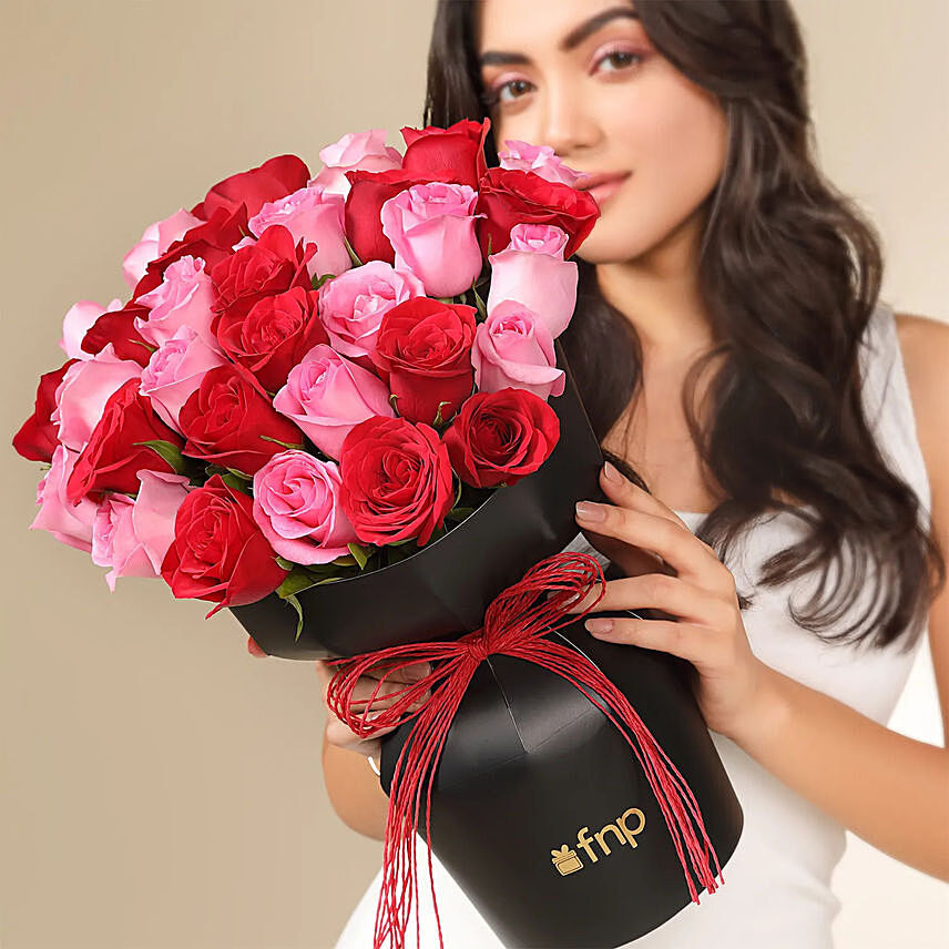 Eternal Love Rose Bouquet: Anniversary Gifts