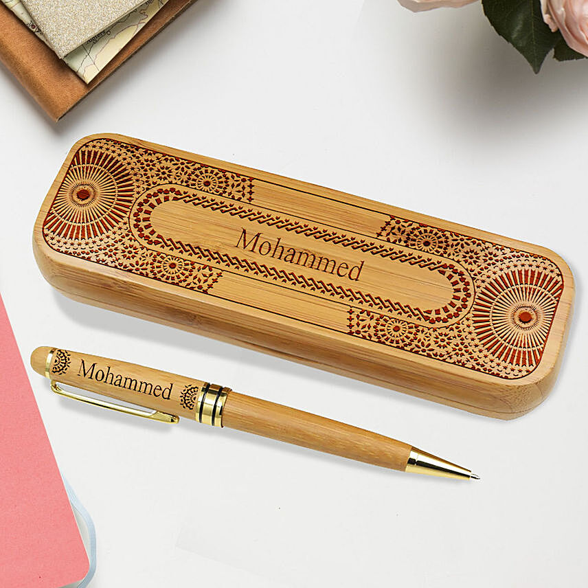 Engraved Wooden Pen: Womens Day Personalised Gifts