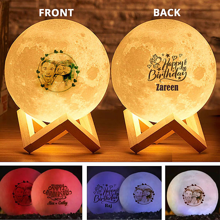 Luminous Lamp with Engraving 10cm: Personalised Gifts Singapore