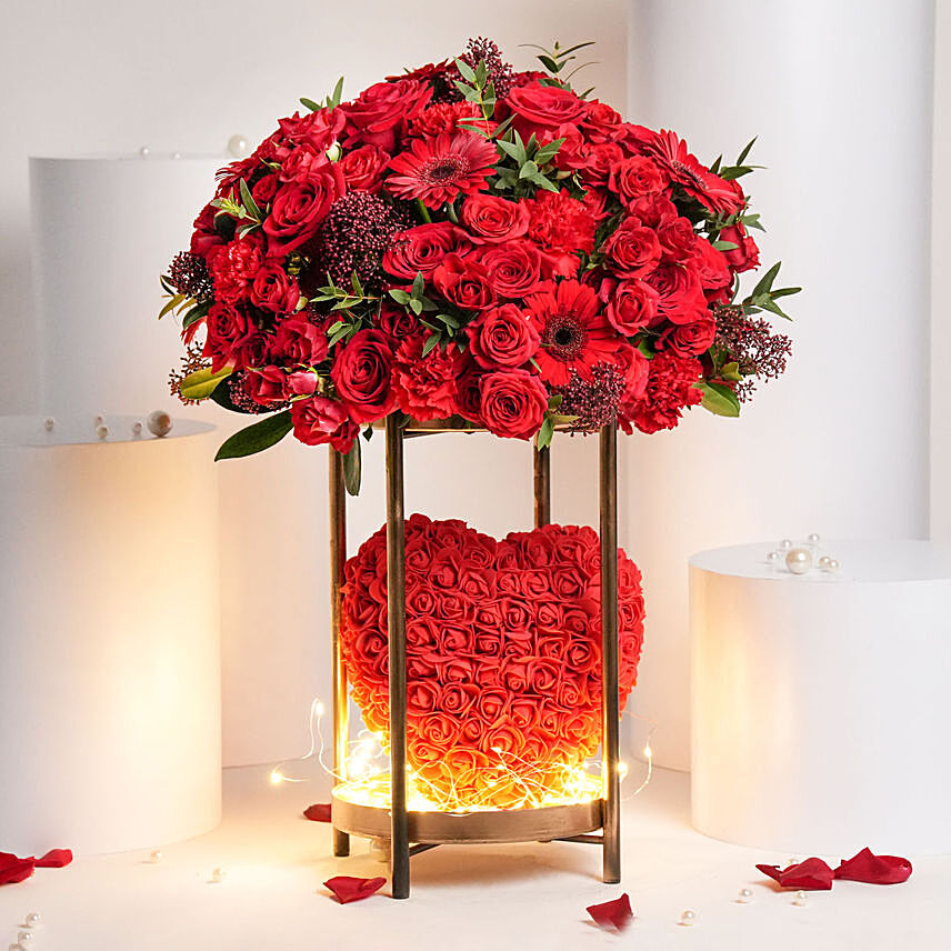 Our Beautiful Love Story: Red Flowers