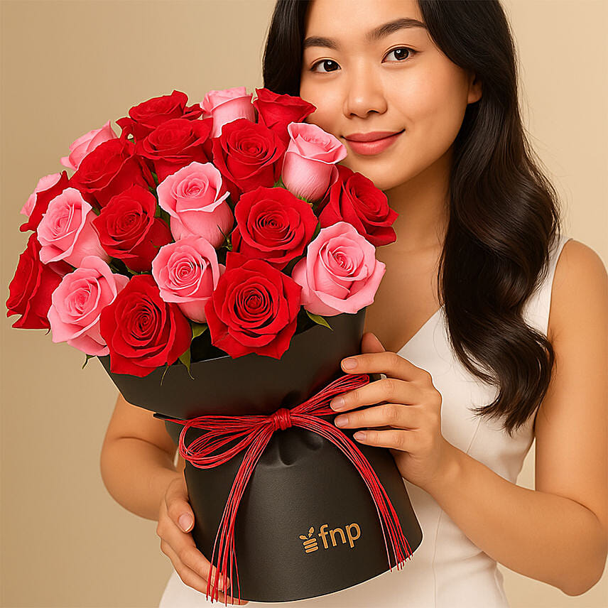 Eternal Love Rose Bouquet: All Types of Flowers