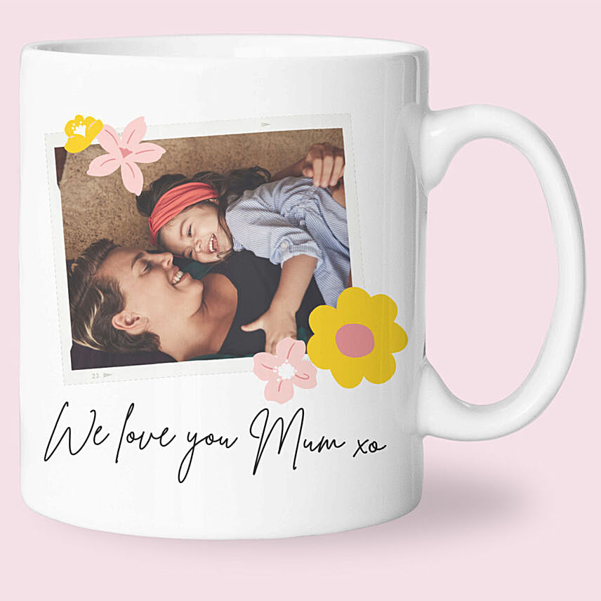 Smiles With Mom Personalised Mug: Customized Mother's Day Gift