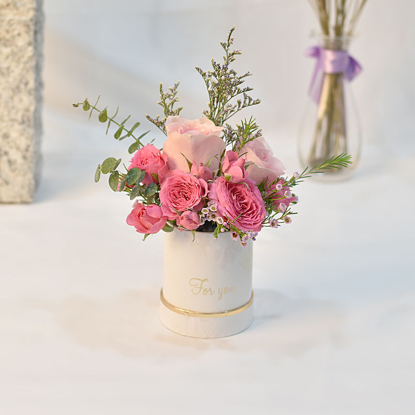 Blushing Beauties: Pink Flower Bouquet