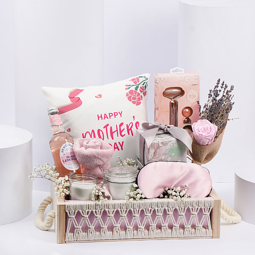 Basket of Care for Mothers Day: Gift Hamper Delivery