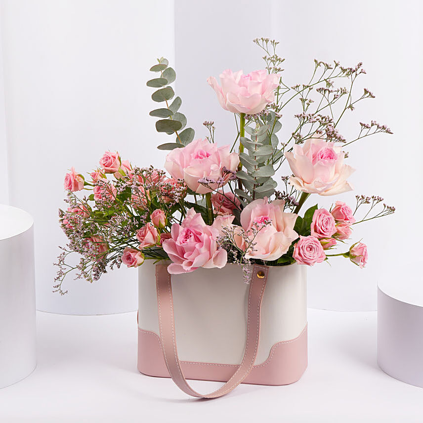 Pink Roses Blush Bag: New Arrival Gifts