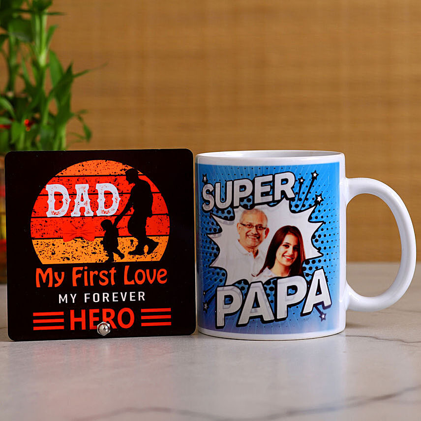 Forever Hero Papa Mug Table Top: Fathers Day Gift Ideas