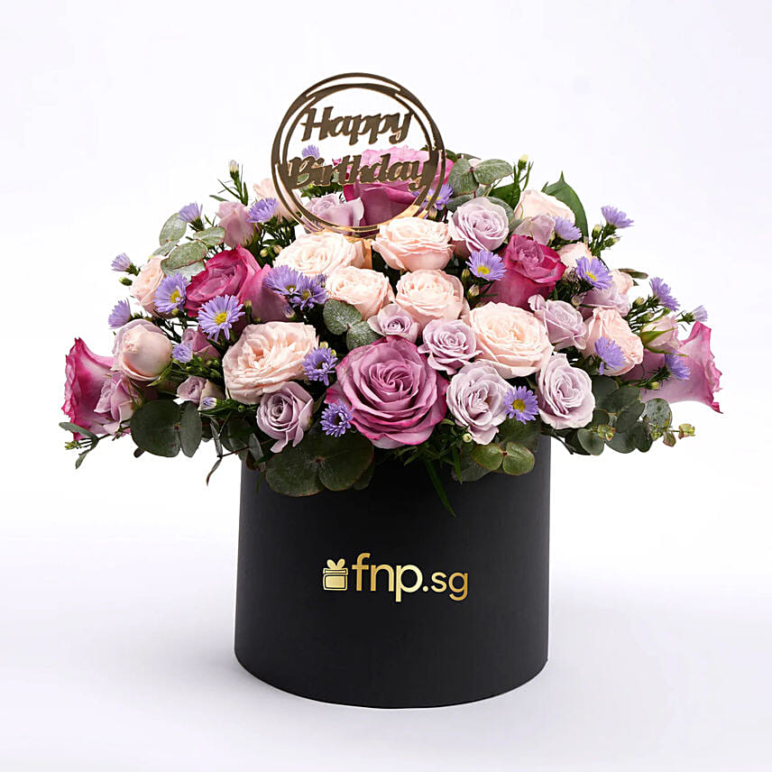 Birthday Flowers Box: Fresh Flowers 