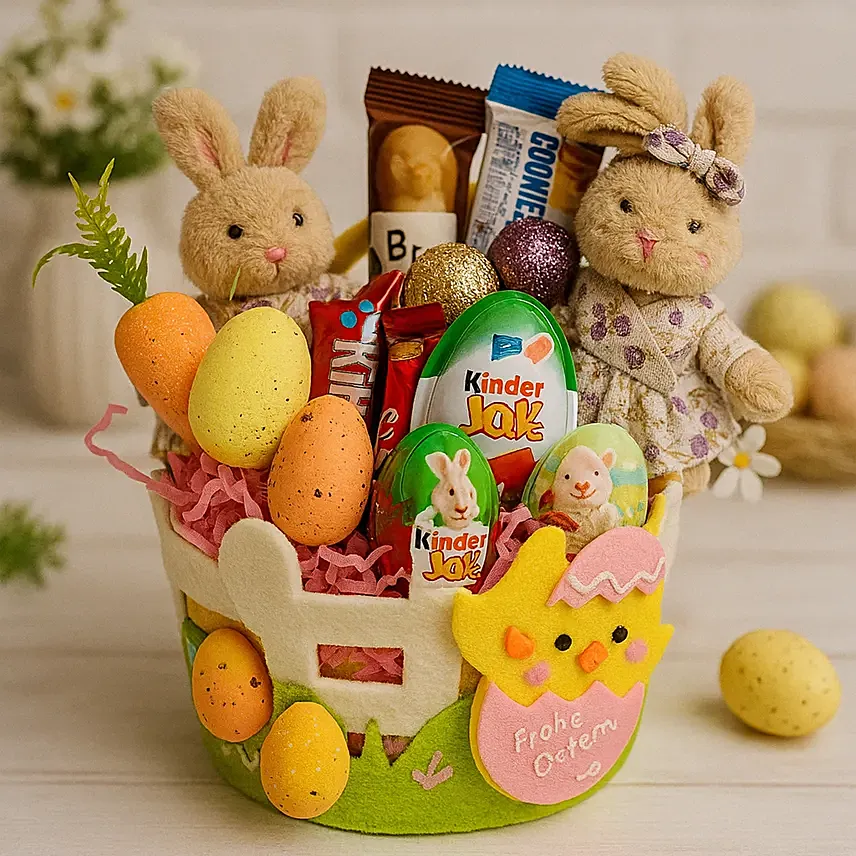 Easter Chick Chocolate Basket: Gift Hampers