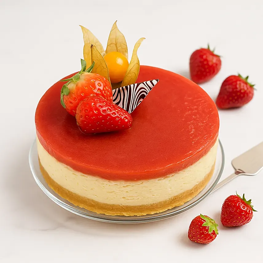 Strawberry Cheese Cake: For Mom