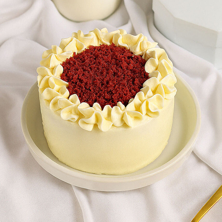Berries Red Velvet Cake: Korean Bento Cake 