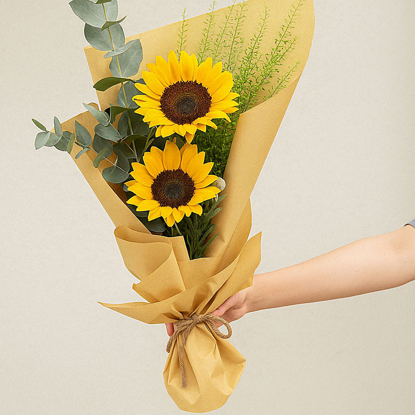 Bouquet Of Sunshine: Sunflower Bouquets