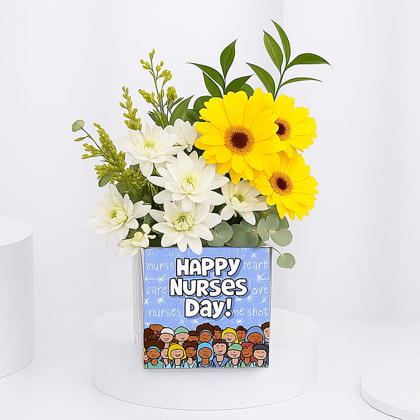 Nurses Day Flower Vase: Nurses Day Gifts Singapore
