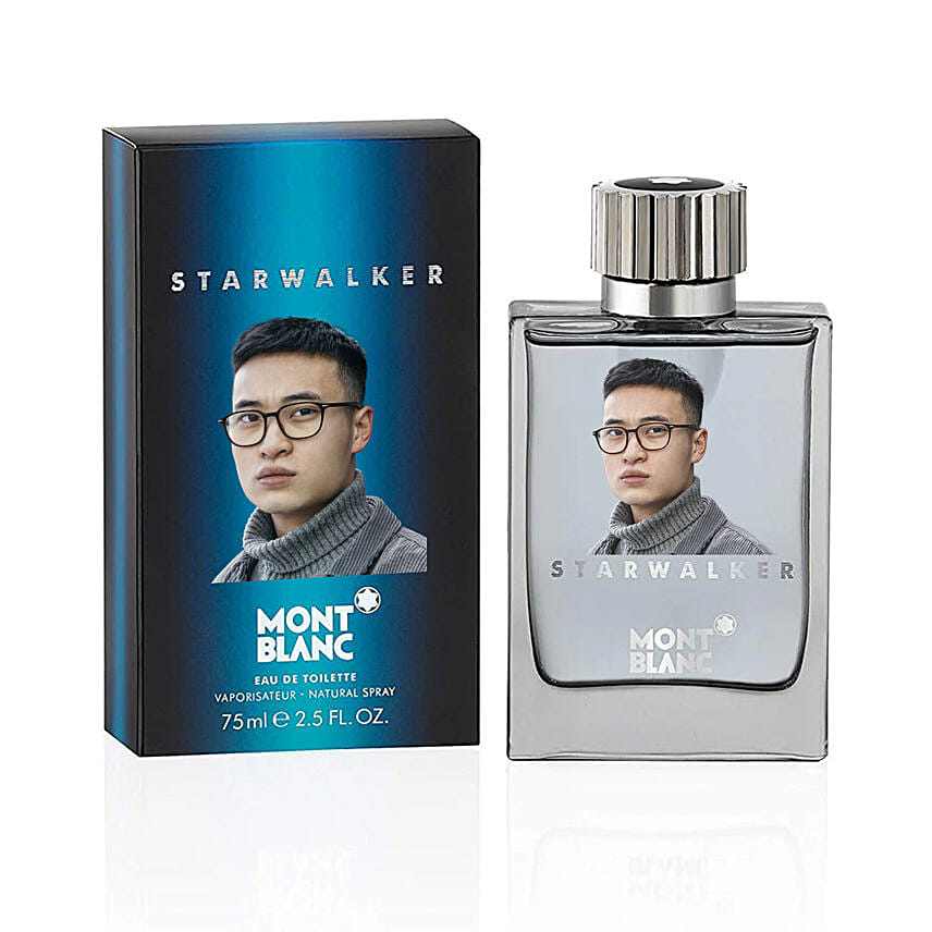 Personalised Montblanc Starwalker Perfume for Him: 520 Flowers and Gifts