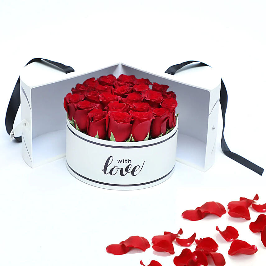 Luxurious Roses Box: 520 Gifts & Flowers