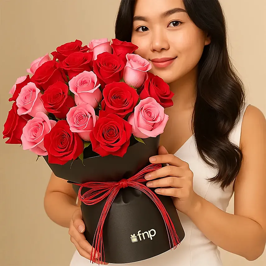 Eternal Love Rose Bouquet: Same Day Flower Delivery Singapore - Order Before 10 PM(SGT)