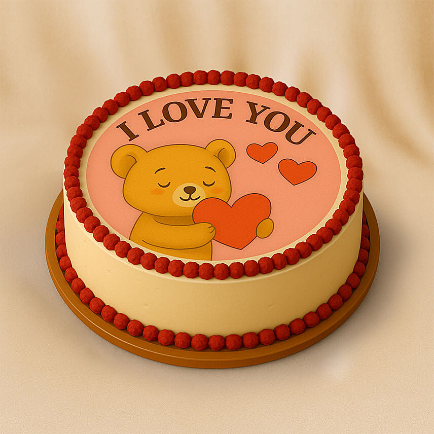 520 Day I LOVE YOU Cake: Valentine's Day Gifts Singapore