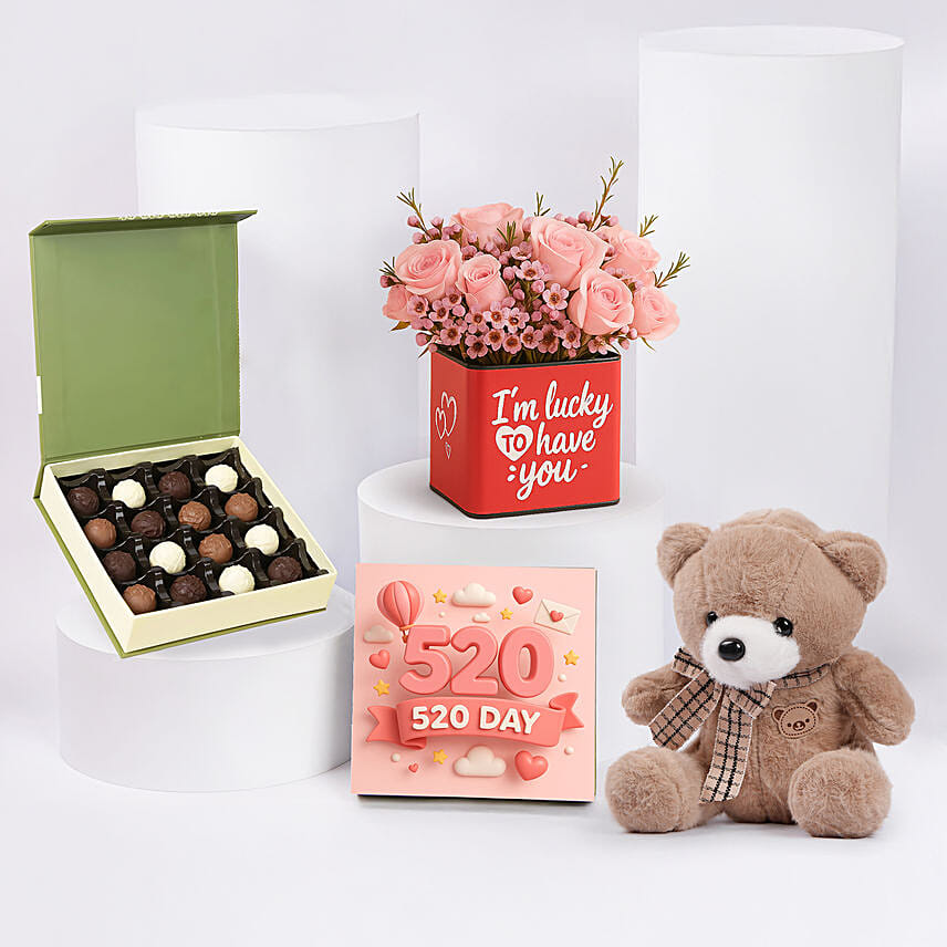 Lucky To Have You Gift Bundle: Valentine's Day Chocolates