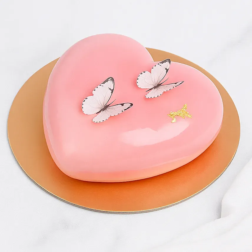 Mothers Day heart Shape Cake: Mother's Day Cakes