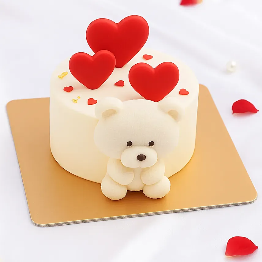 Adorable Teddy Bear Cake: Cakes
