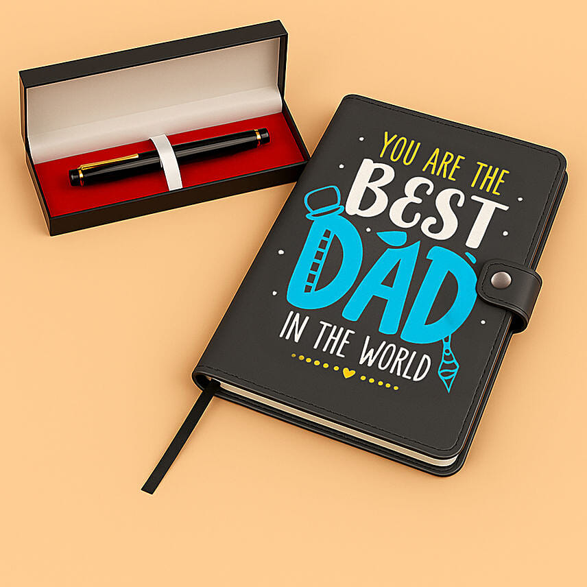 Diary and Pen for Dear Dad: 
