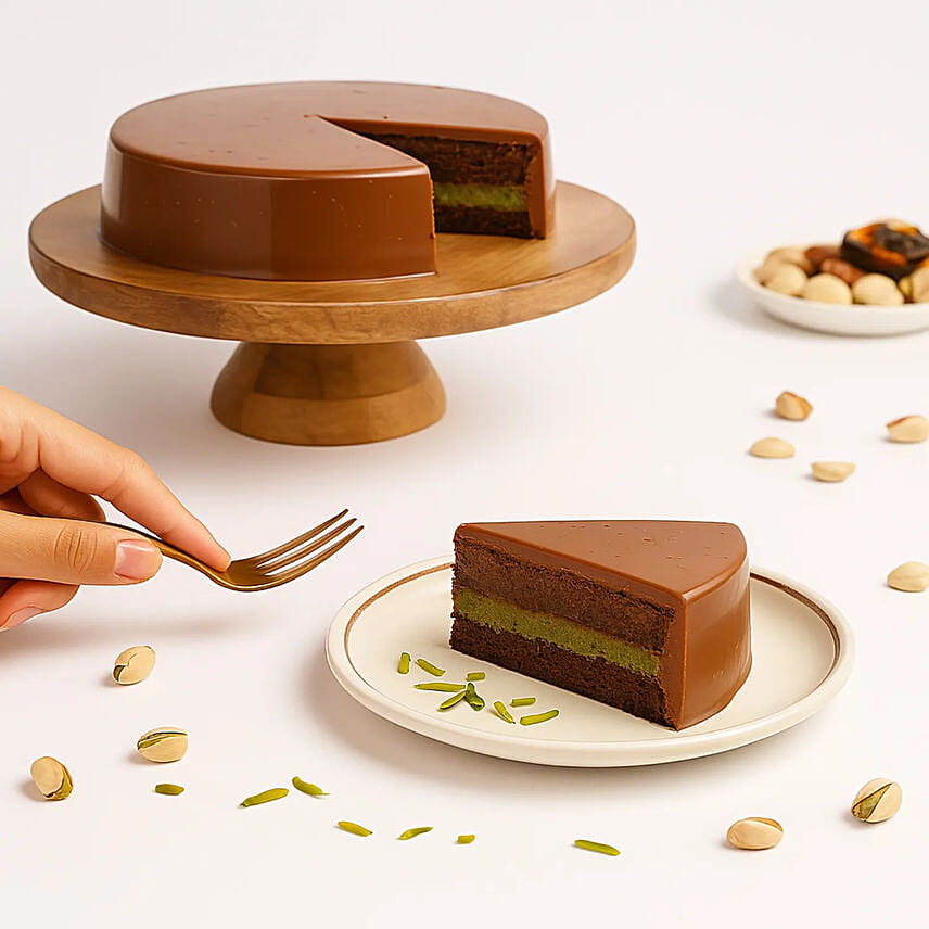 Dubai Chocolate Cake: Birthday Cakes