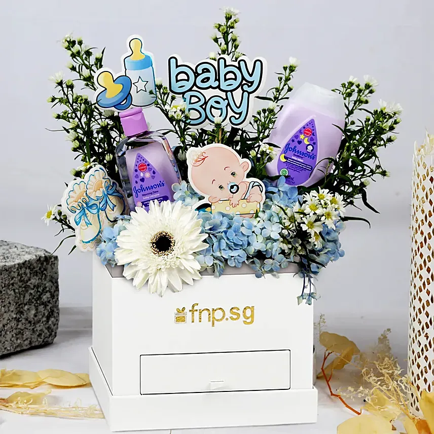 Its a Baby Boy Flowers: Flower Arrangements Singapore