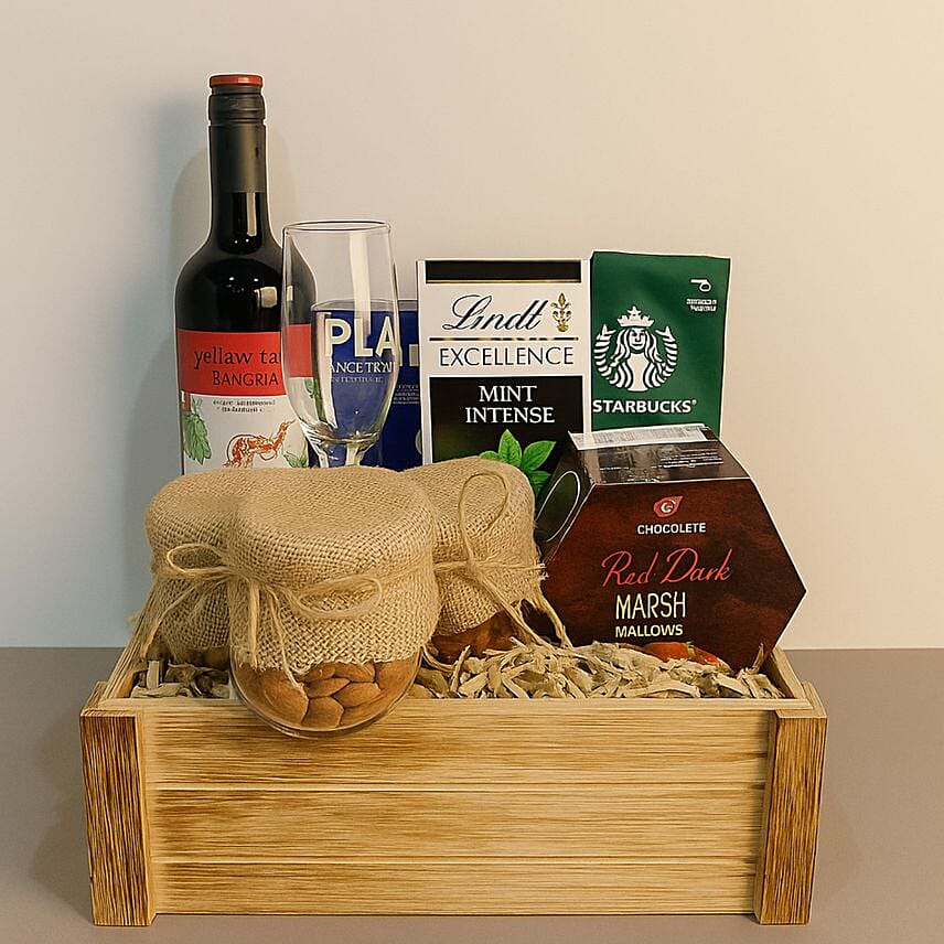 Perfect Wine Time Hamper: CNY Hampers & Goodies