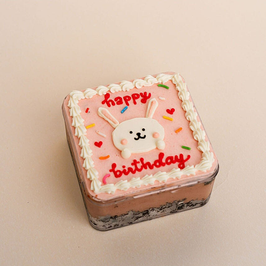Korean Ins Container Dessert- Teddy Bear: Cake Delivery Malaysia